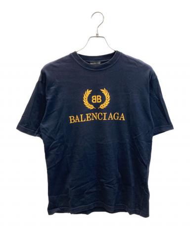 中古・古着通販】BALENCIAGA (バレンシアガ) BBロゴプリント Tシャツ