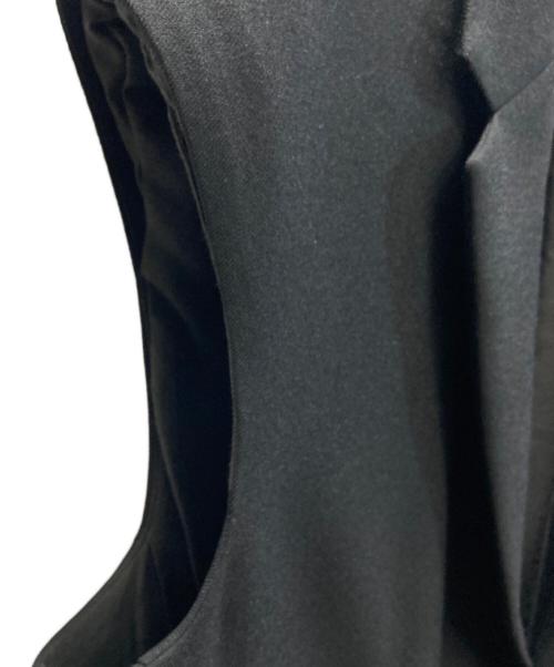 kudos（クードス）kudos (クードス) COVER STITCH TAILOR VEST（カバーステッチテーラーベスト） ブラック サイズ:SIZE 2の古着・服飾アイテム