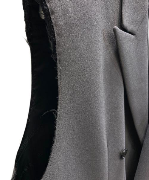 JOHN LAWRENCE SULLIVAN（ジョン ローレンス サリバン）JOHN LAWRENCE SULLIVAN (ジョン ローレンス サリバン) サイドジップダブルジレ グレー サイズ:SIZE OSの古着・服飾アイテム