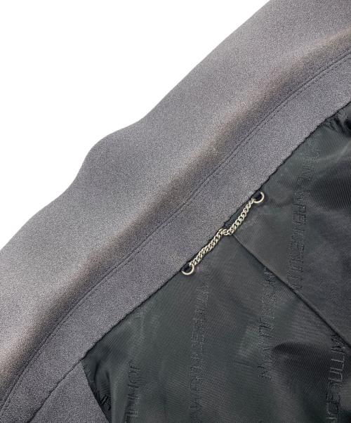 JOHN LAWRENCE SULLIVAN（ジョン ローレンス サリバン）JOHN LAWRENCE SULLIVAN (ジョン ローレンス サリバン) サイドジップダブルジレ グレー サイズ:SIZE OSの古着・服飾アイテム