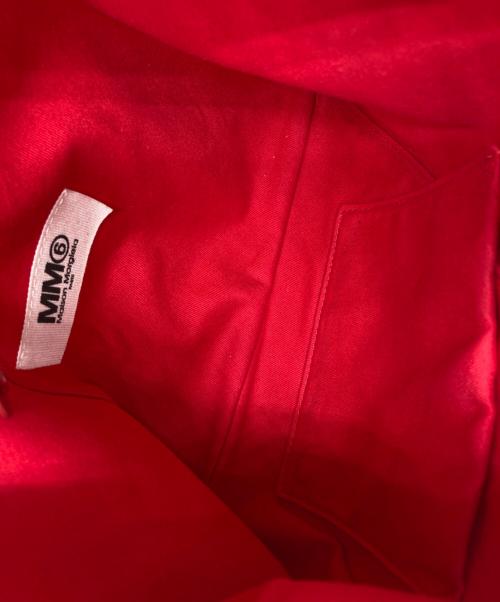 MM6 Maison Margiela（エムエムシックスメゾンマルジェラ）MM6 Maison Margiela (エムエムシックスメゾンマルジェラ) MINI Japanese Tote（ミニジャパニーズトート） レッドの古着・服飾アイテム