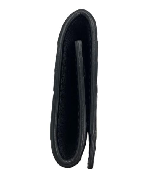 BOTTEGA VENETA（ボッテガベネタ）BOTTEGA VENETA (ボッテガベネタ) イントレチャート コインケース ブラックの古着・服飾アイテム