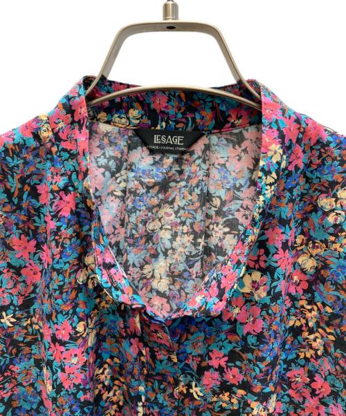 journal standard L'essage（ジャーナルスタンダード レサージュ）journal standard L'essage (ジャーナルスタンダード レサージュ) タックスリーブシャツ ブラック サイズ:SIZE Freeの古着・服飾アイテム