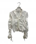 LOW CLASSICロウクラシック）の古着「Wrinkle Shirt」｜ホワイト