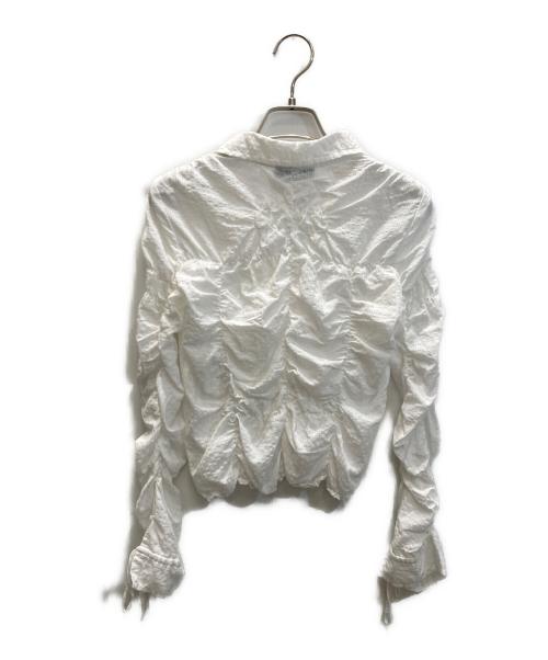 LOW CLASSIC（ロウクラシック）LOW CLASSIC (ロウクラシック) Wrinkle Shirt ホワイト サイズ:Sの古着・服飾アイテム
