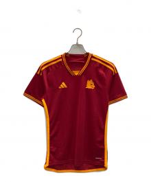 adidas（アディダス）の古着「ASローマ 23/24 ホームユニフォーム ゲームシャツ」｜レッド