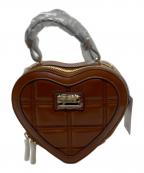 Samantha Vegaサマンサベガ）の古着「ハート型 2wayショルダーバッグ」｜ブラウン