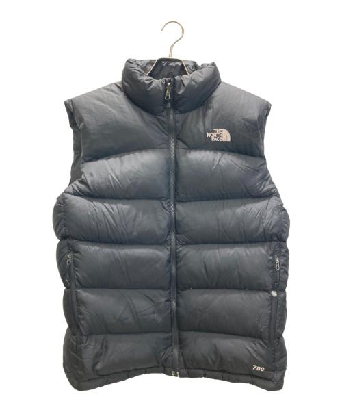 THE NORTH FACE（ザ ノース フェイス）THE NORTH FACE (ザ ノース フェイス) 700フィルヌプシダウンベスト/ 700 Fill Nuptse Down Vest  ブラック サイズ:Lの古着・服飾アイテム