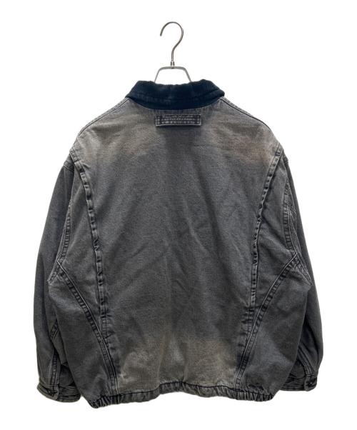 NAUTICA（ノーティカ）NAUTICA (ノーティカ) Denim Blouson デニムブルゾン ブラック サイズ:Lの古着・服飾アイテム