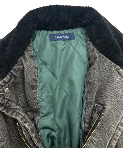 NAUTICA（ノーティカ）NAUTICA (ノーティカ) Denim Blouson デニムブルゾン ブラック サイズ:Lの古着・服飾アイテム