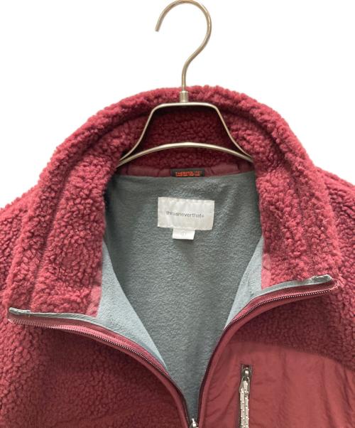 thisisneverthat（ディスイズネバーザット）thisisneverthat (ディスイズネバーザット) SP Sherpa Fleece Jacket レッド サイズ:Lの古着・服飾アイテム
