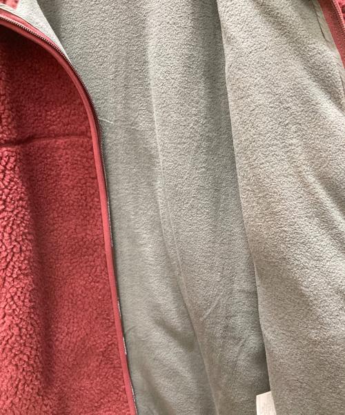 thisisneverthat（ディスイズネバーザット）thisisneverthat (ディスイズネバーザット) SP Sherpa Fleece Jacket レッド サイズ:Lの古着・服飾アイテム