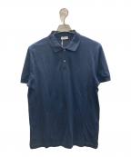 SUNSPELサンスペル）の古着「ピケ ポロシャツ」｜ネイビー