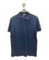 SUNSPEL（サンスペル）の古着「ピケ ポロシャツ」｜ネイビー