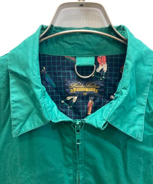 BROOKS BROTHERS（ブルックスブラザーズ）BROOKS BROTHERS (ブルックスブラザーズ) スイングトップ ハリントンジャケット グリーン サイズ:Mの古着・服飾アイテム