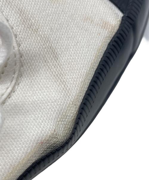 MARBOT（マルボー）MARBOT (マルボー) HOLECUT SNEAKERS（ホールカットスニーカー） ホワイト×ブラック サイズ:40の古着・服飾アイテム