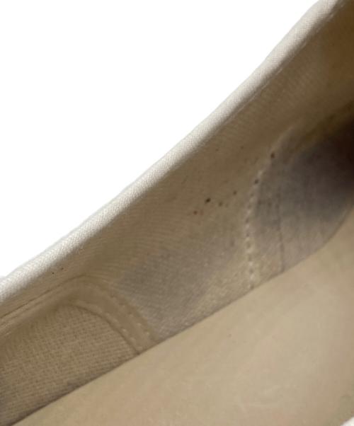 MARBOT（マルボー）MARBOT (マルボー) HOLECUT SNEAKERS（ホールカットスニーカー） ホワイト×ブラック サイズ:40の古着・服飾アイテム