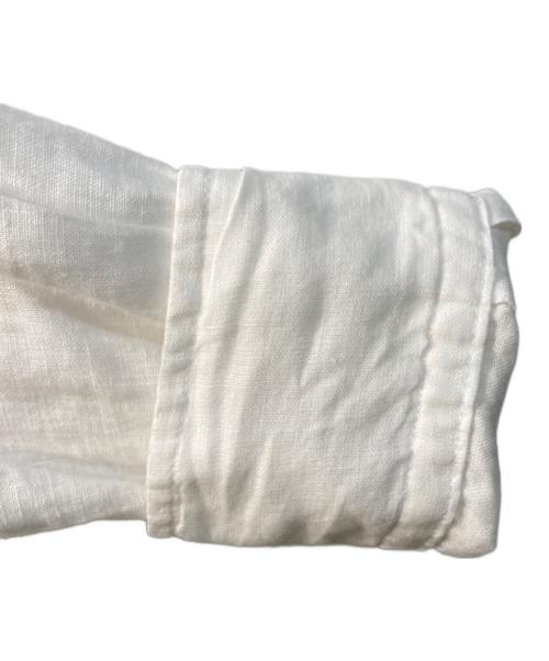 RALPH LAUREN（ラルフローレン）RALPH LAUREN (ラルフローレン) リネンシャツ ホワイト サイズ:XSの古着・服飾アイテム