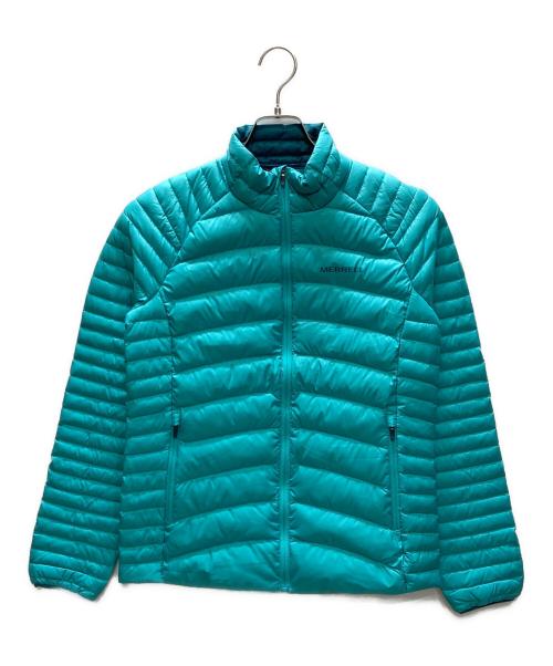 MERRELL（メレル）MERRELL (メレル) ライトダウンジャケット ブルー サイズ:Sの古着・服飾アイテム