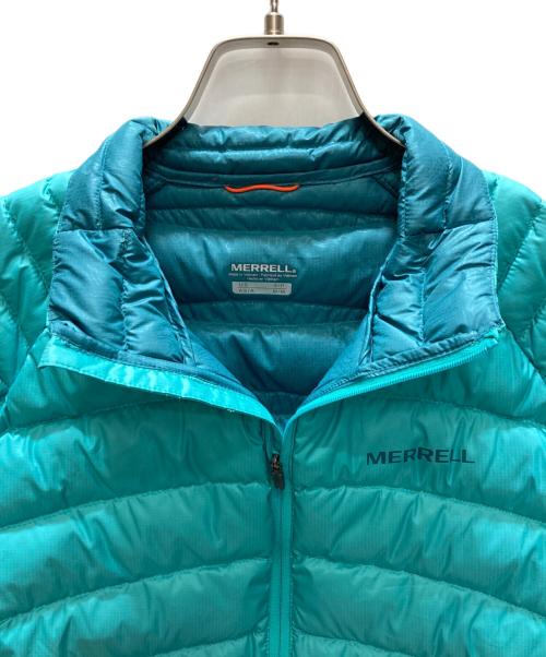 MERRELL（メレル）MERRELL (メレル) ライトダウンジャケット ブルー サイズ:Sの古着・服飾アイテム