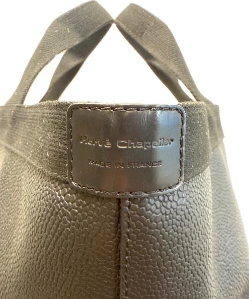Herve Chapelier（エルベシャプリエ）Herve Chapelier (エルベシャプリエ) リュクス舟型トートM ノワール×ノワールの古着・服飾アイテム