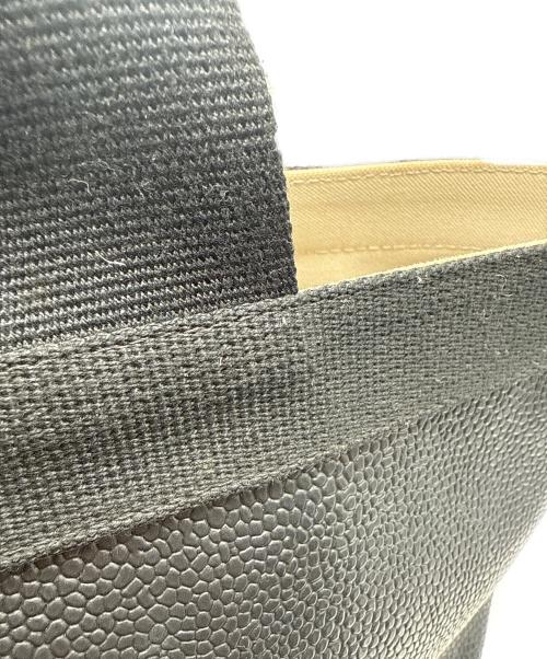 Herve Chapelier（エルベシャプリエ）Herve Chapelier (エルベシャプリエ) リュクス舟型トートM ノワール×ノワールの古着・服飾アイテム