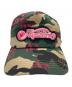 Hysteric Glamour (ヒステリックグラマー) WOODLAND HYS メッシュキャップ グリーン×ピンク サイズ:FREE：6000円