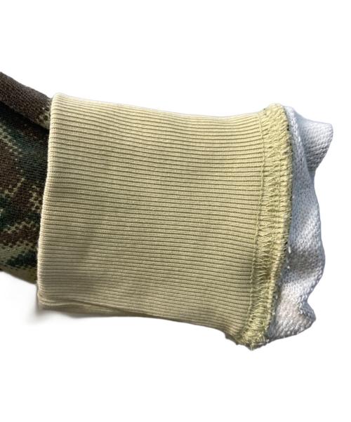 stussy（ステューシー）stussy (ステューシー) ジップカモパーカー グリーン サイズ:Mの古着・服飾アイテム