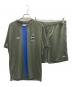 F.C.R.B.（エフシーレアルブリストル）の古着「TRAINING S/S TOP & SHORTS」｜グリーン