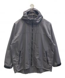 BURK×STEVEN ALAN（バーク×スティーブンアラン）の古着「別注 NYLON ZIP PARK」｜グレー
