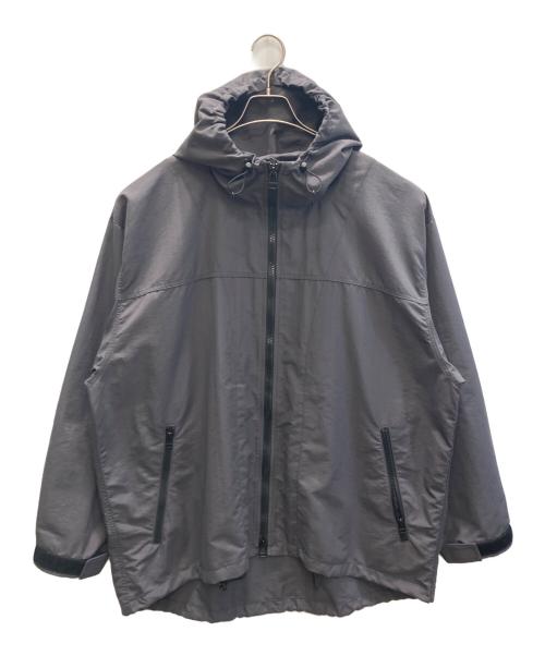 BURK（バーク）BURK (バーク) STEVEN ALAN (スティーブンアラン) 別注 NYLON ZIP PARK グレー サイズ:Lの古着・服飾アイテム
