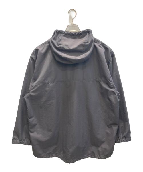 BURK（バーク）BURK (バーク) STEVEN ALAN (スティーブンアラン) 別注 NYLON ZIP PARK グレー サイズ:Lの古着・服飾アイテム