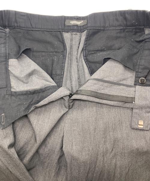 UNDERCOVER（アンダーカバー）UNDERCOVER (アンダーカバー) ウールワイドパンツ グレー サイズ:3の古着・服飾アイテム