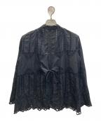 R'IAMリアム）の古着「レースジャケット」｜ブラック