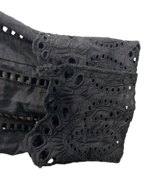 R'IAM（リアム）R'IAM (リアム) レースジャケット ブラック サイズ:36の古着・服飾アイテム