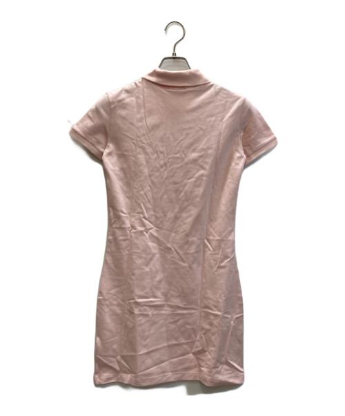 LACOSTE（ラコステ）LACOSTE (ラコステ) S／S POLO DRESS ピンク サイズ:SIZE 32 未使用品の古着・服飾アイテム