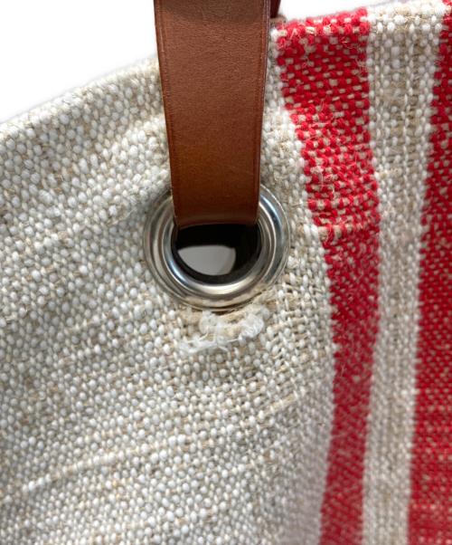 Daniel&Bob（ダニエル＆ボブ）Daniel&Bob (ダニエル＆ボブ) TOMORROW LAND (トゥモローランド) 別注キャンバストートバッグ ベージュの古着・服飾アイテム