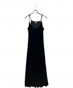 Ron Hermanロンハーマン）の古着「ベロアキャミワンピース」｜ブラック