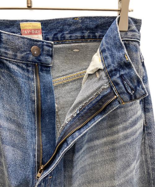 PAY DAY（ペイデイ）PAY DAY (ペイデイ) ストレートデニムパンツ インディゴ サイズ:38の古着・服飾アイテム