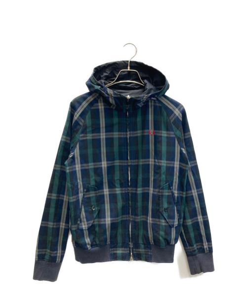 FRED PERRY（フレッドペリー）FRED PERRY (フレッドペリー) リバーシブルジャケット ブラック×グリーン サイズ:SIZE Sの古着・服飾アイテム