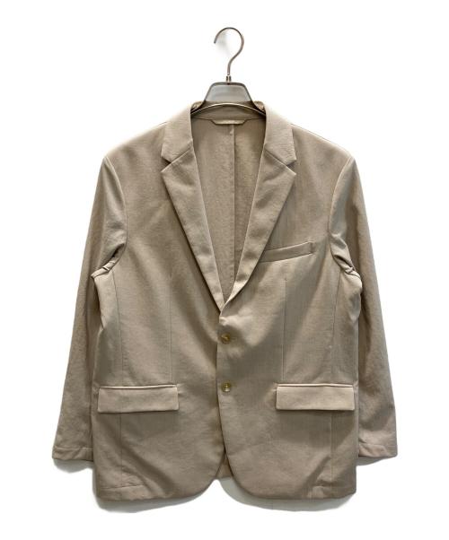 PLST（プラステ）PLST (プラステ) Crisp Poly Casual Blazer UB ベージュ サイズ:Lの古着・服飾アイテム