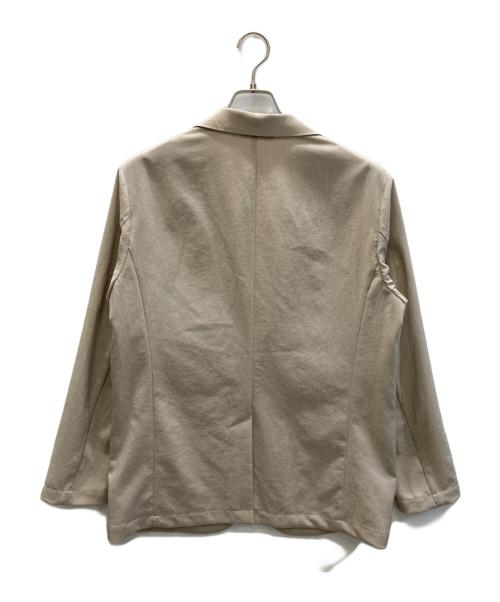 PLST（プラステ）PLST (プラステ) Crisp Poly Casual Blazer UB ベージュ サイズ:Lの古着・服飾アイテム