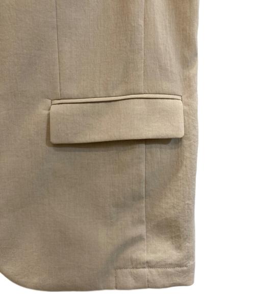 PLST（プラステ）PLST (プラステ) Crisp Poly Casual Blazer UB ベージュ サイズ:Lの古着・服飾アイテム