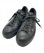 Cesare Paciotti 4Usチェザーレパチョッティ）の古着「スニーカー」｜ブラック