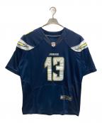 NIKEナイキ）の古着「NFL ゲームシャツ」｜ネイビー