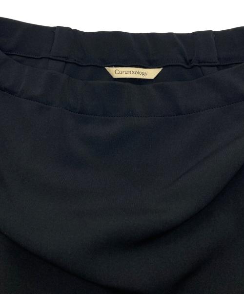 Curensology（カレンソロジー）Curensology (カレンソロジー) ストレッチタイトスカート ブラック サイズ:36の古着・服飾アイテム