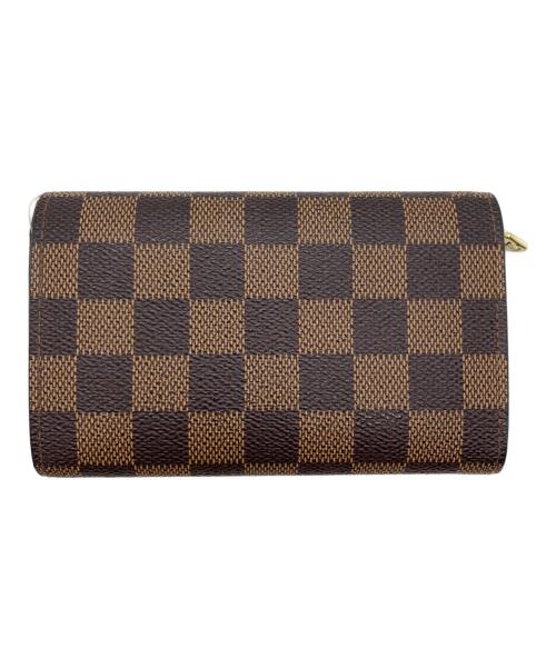 LOUIS VUITTON（ルイ ヴィトン）LOUIS VUITTON (ルイ ヴィトン) ダミエ ポルト モネ ビエ トレゾール ブラウンの古着・服飾アイテム