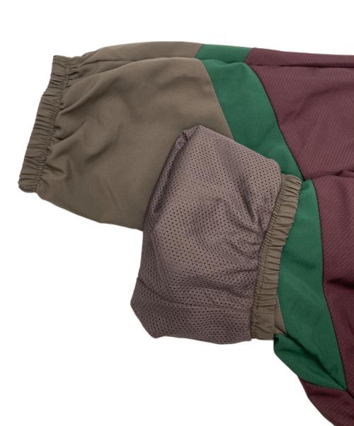 NIKE（ナイキ）NIKE (ナイキ) ドライフィット アイコン ウーブン バスケットボールジャケット グリーン×ブラウン サイズ:3XLの古着・服飾アイテム