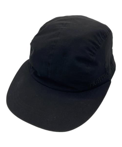 TIGHTBOOTH PRODUCTION（タイトブースプロダクション）TIGHTBOOTH PRODUCTION (タイトブースプロダクション) サイドロゴ キャンプキャップ ブラックの古着・服飾アイテム