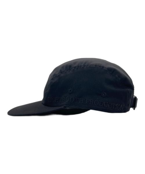 TIGHTBOOTH PRODUCTION（タイトブースプロダクション）TIGHTBOOTH PRODUCTION (タイトブースプロダクション) サイドロゴ キャンプキャップ ブラックの古着・服飾アイテム